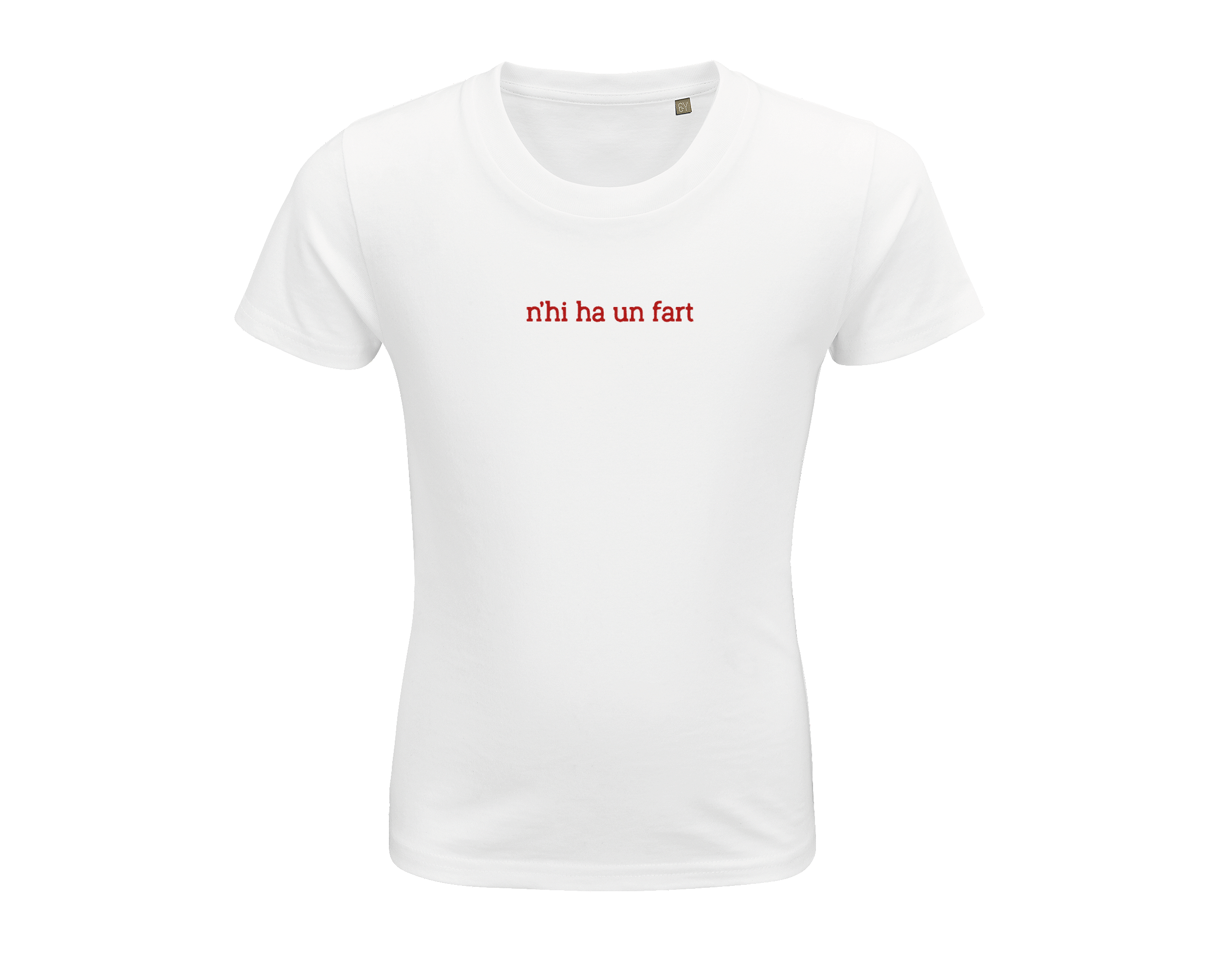 camisetas infantil hablapallares web blanco frontal