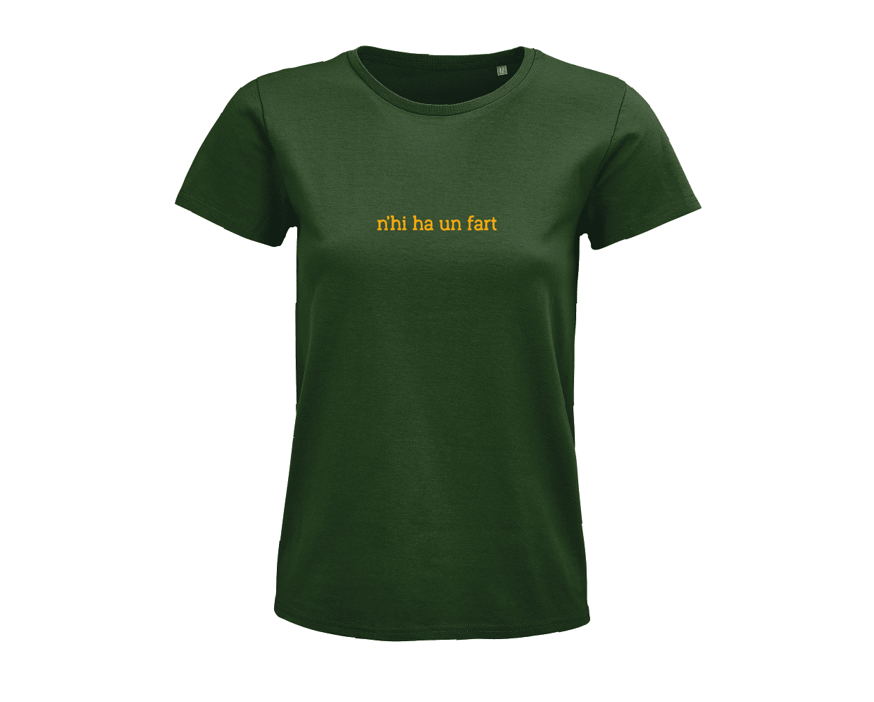 camisetas hablapallares web adulto camiseta mujer verde frontal