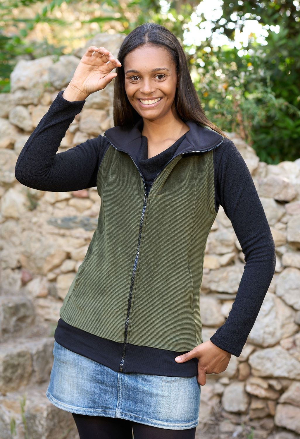 chaleco pana caqui delante 2