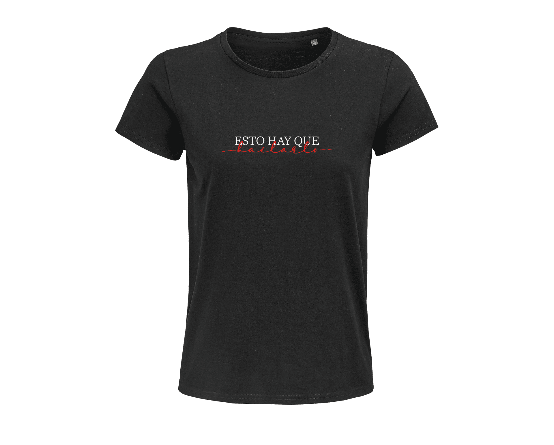 camisetas vida lactia camiseta entallada esto hay que bailarlo frontal