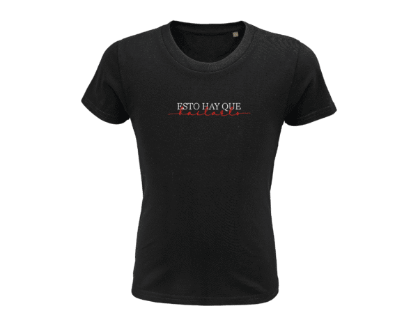 camisetas vida lactia camiseta infantil esto hay que bailarlo frontal