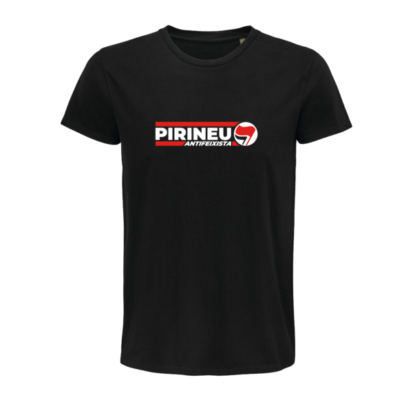 antifeixista samarreta recta frontal blanc